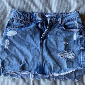 Garage Denim skirt